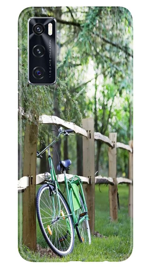 Bicycle Mobile Back Case for Vivo V20 SE (Design - 208) Bicycle Case for Vivo V20 SE (Design No. 208)