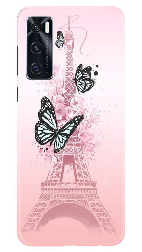 Eiffel Tower Mobile Back Case for Vivo V20 SE (Design - 211) Eiffel Tower Case for Vivo V20 SE (Design No. 211)