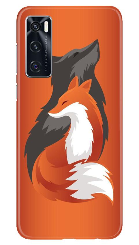Wolf Mobile Back Case for Vivo V20 SE (Design - 224) Wolf Case for Vivo V20 SE (Design No. 224)
