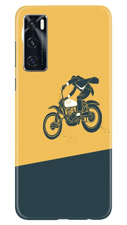 Bike Lovers Mobile Back Case for Vivo V20 SE (Design - 256) Bike Lovers Case for Vivo V20 SE (Design No. 256)
