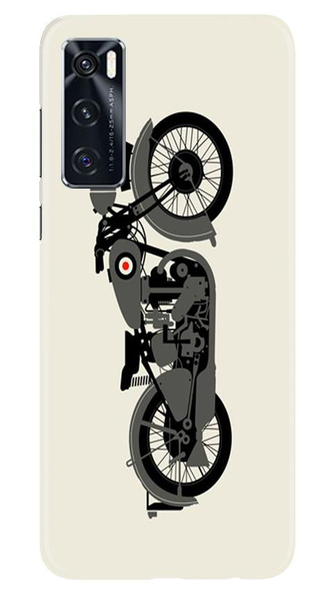 MotorCycle Mobile Back Case for Vivo V20 SE (Design - 259) MotorCycle Case for Vivo V20 SE (Design No. 259)