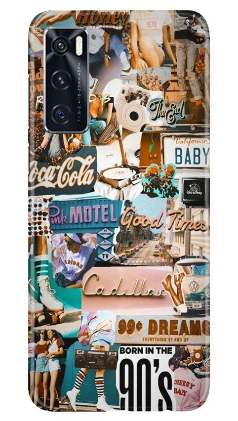 Vintage Design Mobile Back Case for Vivo V20 SE (Design - 284) Vintage Design Case for Vivo V20 SE (Design No. 284)