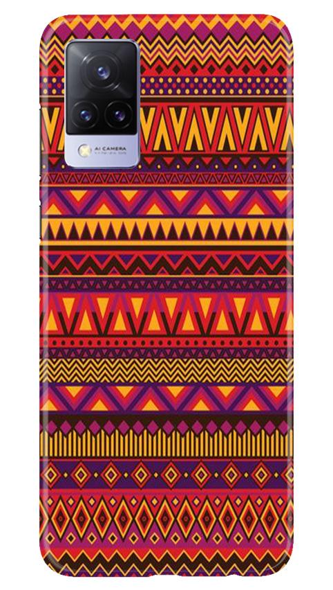 Zigzag line pattern2 Mobile Back Case for Vivo V21 5G (Design - 10) Zigzag line pattern2 Case for Vivo V21 5G