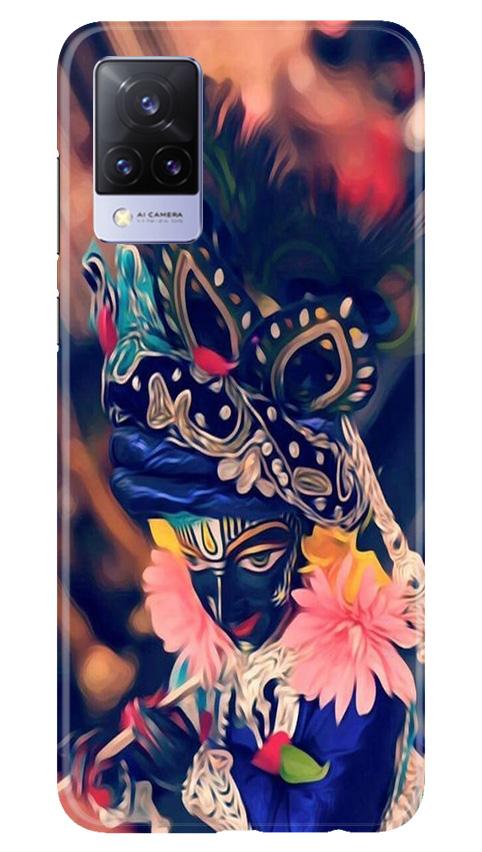 Lord Krishna Mobile Back Case for Vivo V21 5G (Design - 16) Lord Krishna Case for Vivo V21 5G