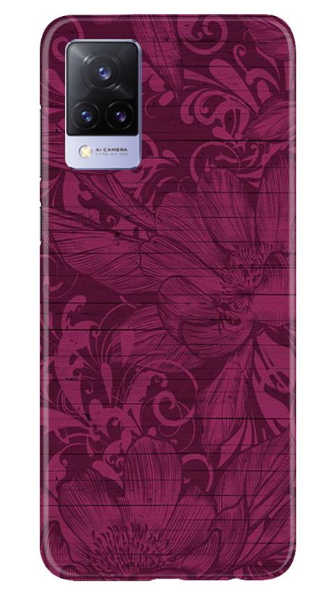 Purple Backround Mobile Back Case for Vivo V21 5G (Design - 22) Purple Backround Case for Vivo V21 5G