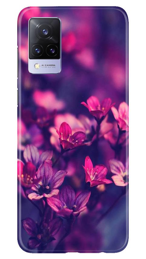 flowers Mobile Back Case for Vivo V21 5G (Design - 25) flowers Case for Vivo V21 5G