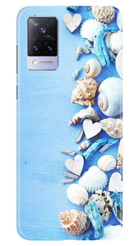 Sea Shells2 Mobile Back Case for Vivo V21 5G (Design - 64) Sea Shells2 Case for Vivo V21 5G