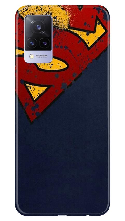 Superman Superhero Mobile Back Case for Vivo V21 5G (Design - 125) Superman Superhero Case for Vivo V21 5G (Design - 125)