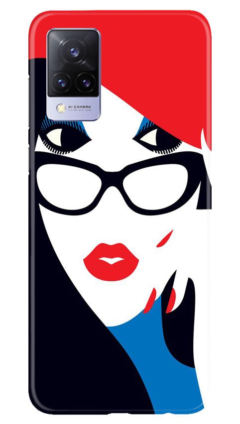 Girlish Mobile Back Case for Vivo V21 5G (Design - 131) Girlish Case for Vivo V21 5G (Design - 131)