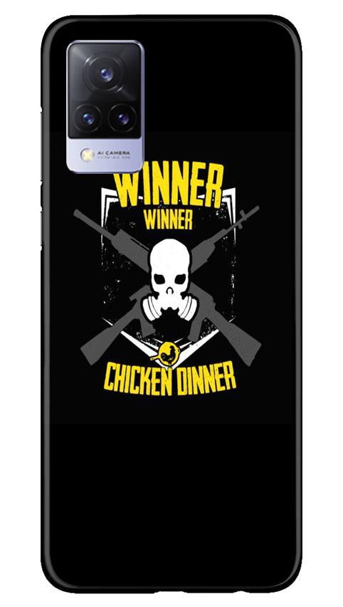 Winner Winner Chicken Dinner Mobile Back Case for Vivo V21 5G (Design - 178) Winner Winner Chicken Dinner Case for Vivo V21 5G (Design - 178)