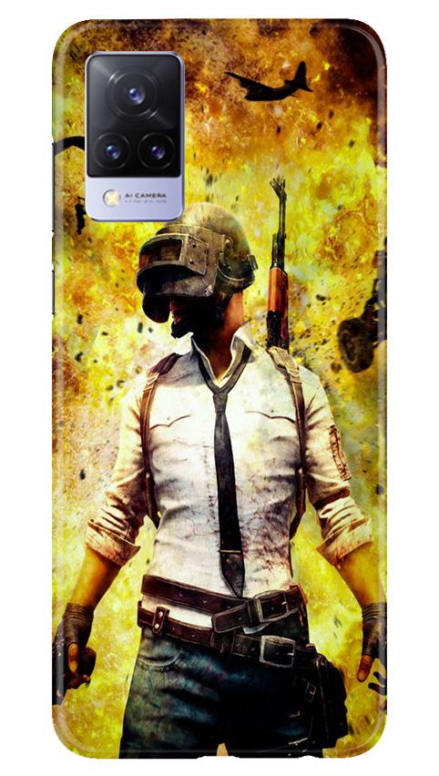 Pubg Mobile Back Case for Vivo V21 5G (Design - 180) Pubg Case for Vivo V21 5G (Design - 180)