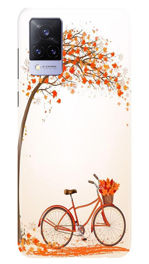 Bicycle Mobile Back Case for Vivo V21 5G (Design - 192) Bicycle Case for Vivo V21 5G (Design - 192)