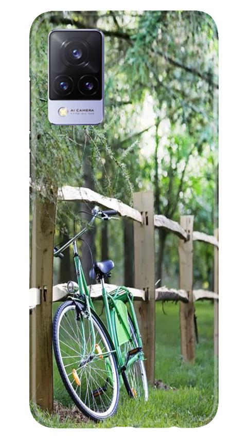 Bicycle Mobile Back Case for Vivo V21 5G (Design - 208) Bicycle Case for Vivo V21 5G (Design No. 208)