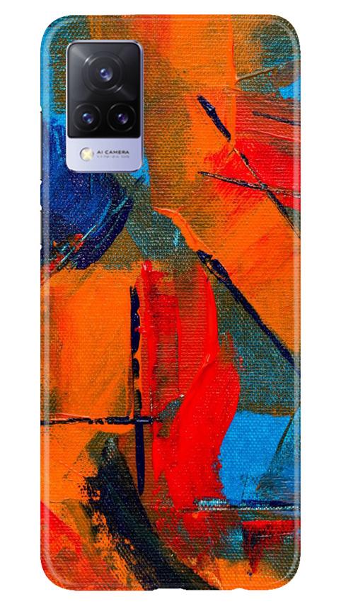 Modern Art Mobile Back Case for Vivo V21 5G (Design - 237) Modern Art Case for Vivo V21 5G (Design No. 237)