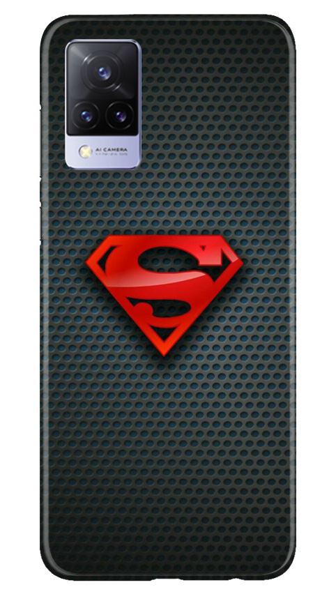 Superman Mobile Back Case for Vivo V21 5G (Design - 247) Superman Case for Vivo V21 5G (Design No. 247)