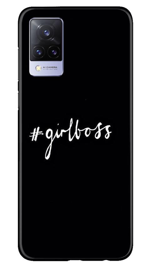 #GirlBoss Mobile Back Case for Vivo V21 5G (Design - 266) #GirlBoss Case for Vivo V21 5G (Design No. 266)