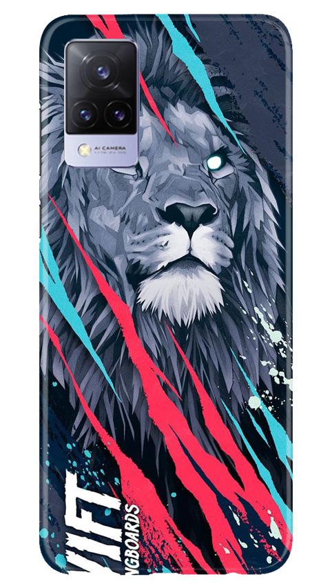 Lion Mobile Back Case for Vivo V21 5G (Design - 278) Lion Case for Vivo V21 5G (Design No. 278)