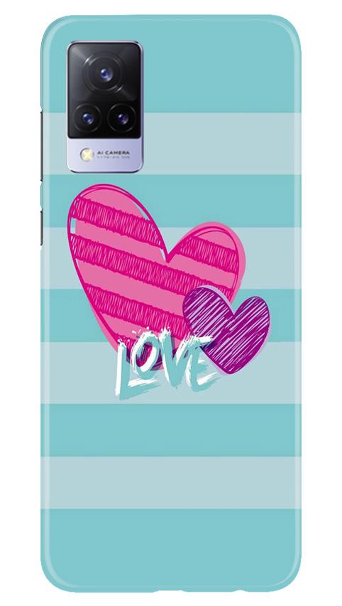 Love Mobile Back Case for Vivo V21 5G (Design - 299) Love Case for Vivo V21 5G (Design No. 299)