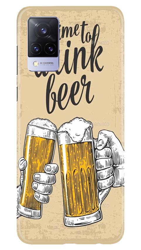 Drink Beer Mobile Back Case for Vivo V21 5G (Design - 328) Drink Beer Mobile Back Case for Vivo V21 5G (Design - 328)