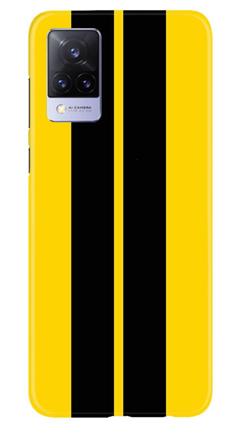Black Yellow Pattern Mobile Back Case for Vivo V21 5G (Design - 377) Black Yellow Pattern Mobile Back Case for Vivo V21 5G (Design - 377)