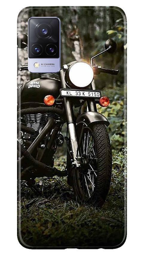 Royal Enfield Mobile Back Case for Vivo V21 5G (Design - 384) Royal Enfield Mobile Back Case for Vivo V21 5G (Design - 384)