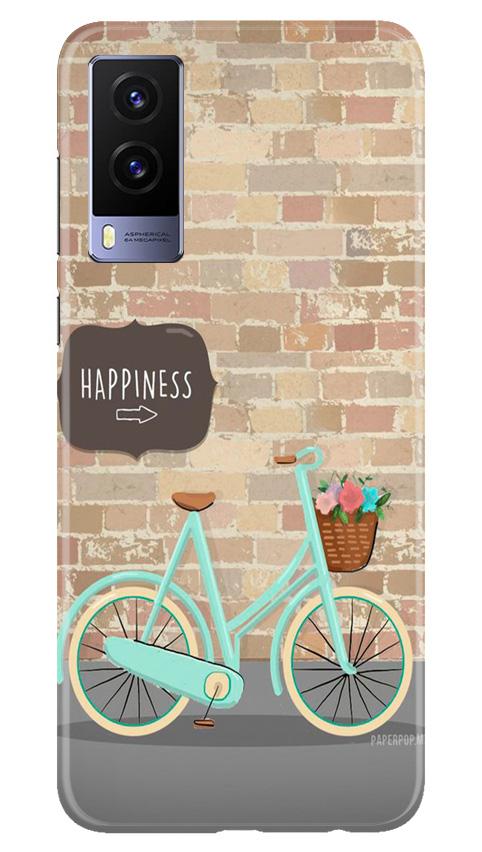 Happiness Mobile Back Case for Vivo V21e 5G (Design - 53) Happiness Case for Vivo V21e 5G