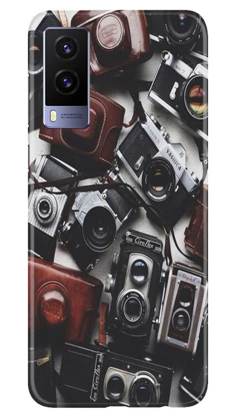 Cameras Mobile Back Case for Vivo V21e 5G (Design - 57) Cameras Case for Vivo V21e 5G