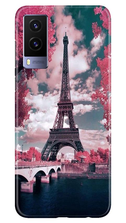 Eiffel Tower Mobile Back Case for Vivo V21e 5G (Design - 101) Eiffel Tower Case for Vivo V21e 5G (Design - 101)