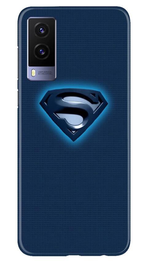 Superman Superhero Mobile Back Case for Vivo V21e 5G (Design - 117) Superman Superhero Case for Vivo V21e 5G (Design - 117)