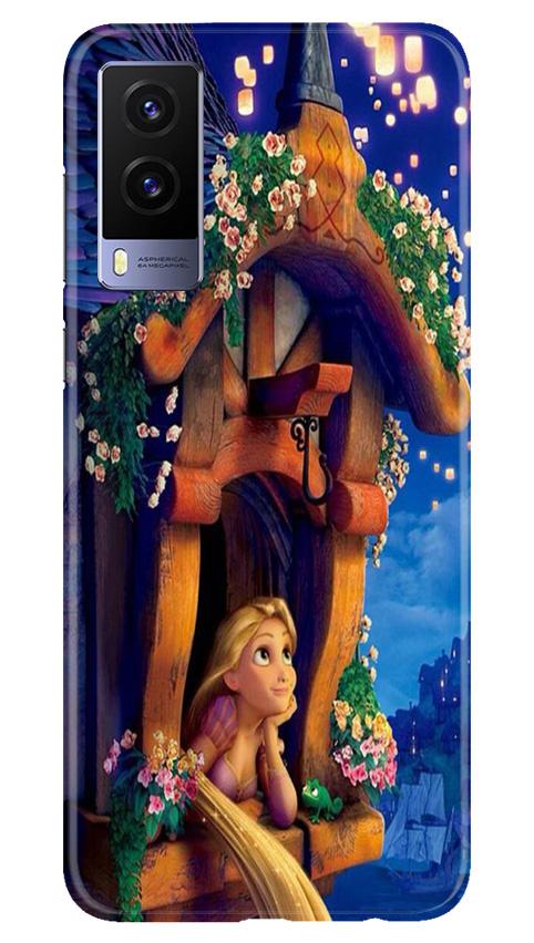 Cute Girl Mobile Back Case for Vivo V21e 5G (Design - 198) Cute Girl Case for Vivo V21e 5G (Design - 198)