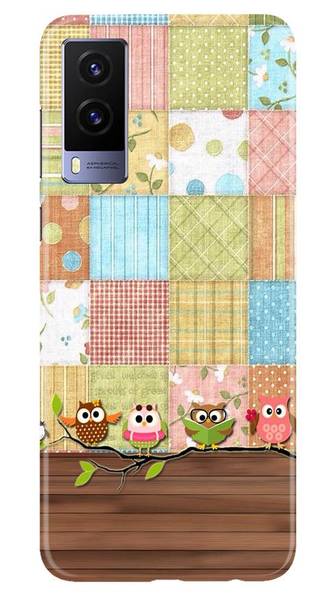 Owls Mobile Back Case for Vivo V21e 5G (Design - 202) Owls Case for Vivo V21e 5G (Design - 202)
