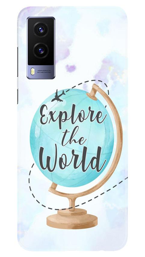 Explore the World Mobile Back Case for Vivo V21e 5G (Design - 207) Explore the World Case for Vivo V21e 5G (Design No. 207)