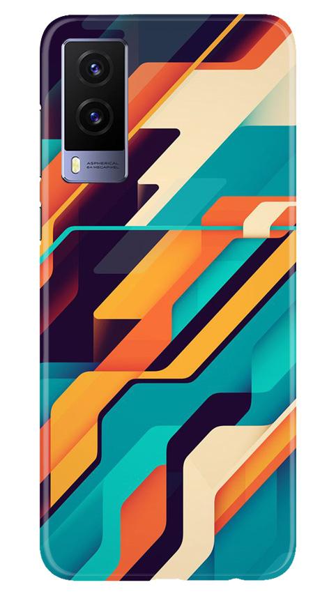 Modern Art Mobile Back Case for Vivo V21e 5G (Design - 233) Modern Art Case for Vivo V21e 5G (Design No. 233)