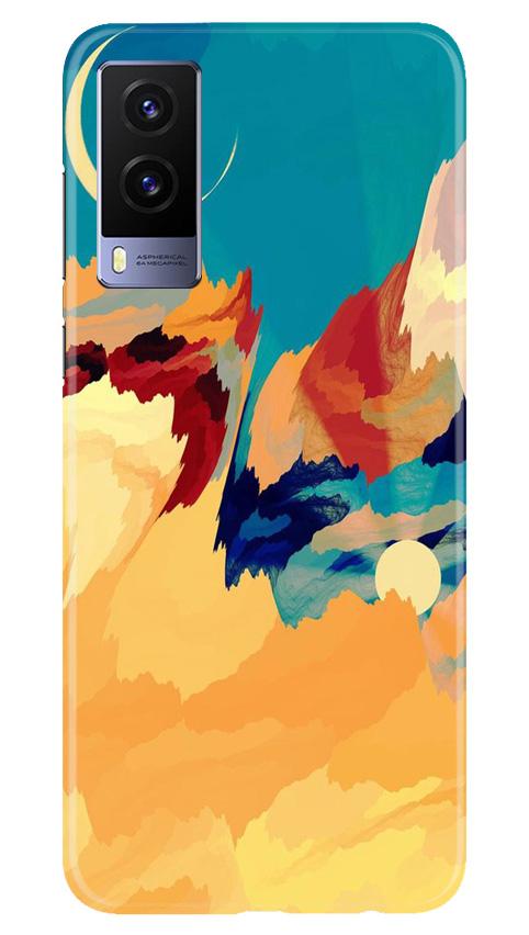 Modern Art Mobile Back Case for Vivo V21e 5G (Design - 236) Modern Art Case for Vivo V21e 5G (Design No. 236)