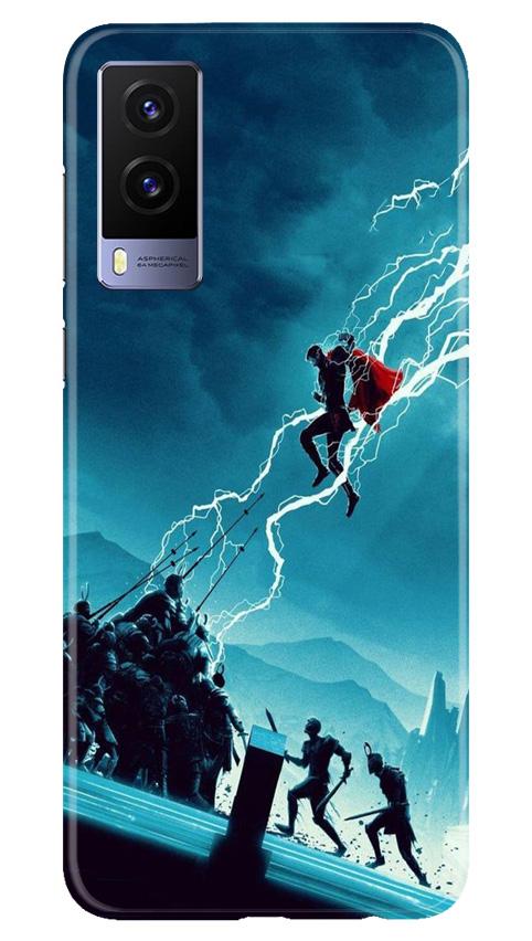 Thor Avengers Mobile Back Case for Vivo V21e 5G (Design - 243) Thor Avengers Case for Vivo V21e 5G (Design No. 243)