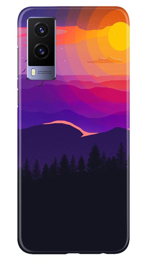 Sun Set Mobile Back Case for Vivo V21e 5G (Design - 279) Sun Set Case for Vivo V21e 5G (Design No. 279)