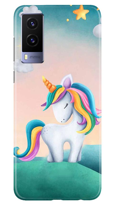 Unicorn Mobile Back Case for Vivo V21e 5G (Design - 366) Unicorn Mobile Back Case for Vivo V21e 5G (Design - 366)