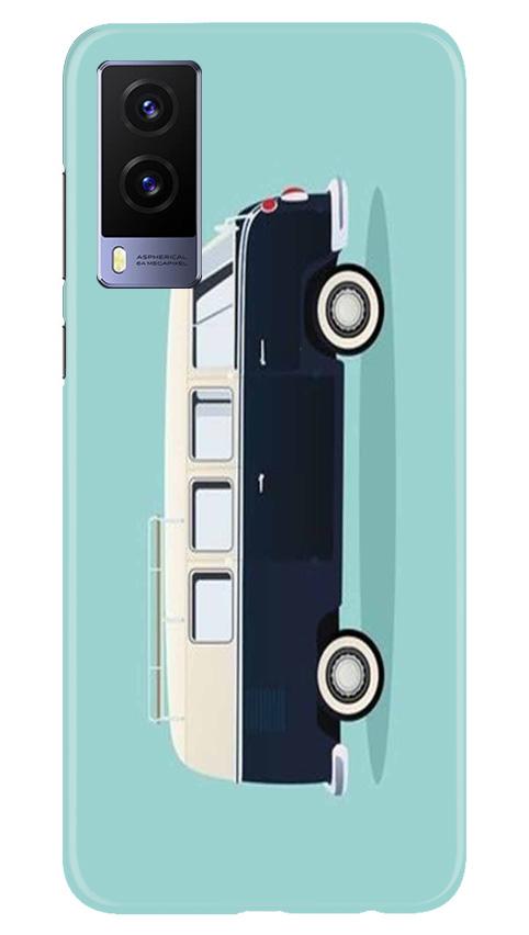 Travel Bus Mobile Back Case for Vivo V21e 5G (Design - 379) Travel Bus Mobile Back Case for Vivo V21e 5G (Design - 379)