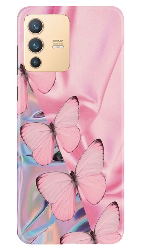 Butterflies Mobile Back Case for Vivo V23 Pro (Design - 26) Butterflies Case for Vivo V23 Pro