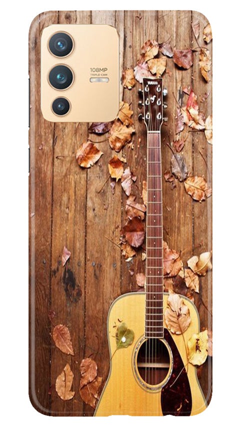 Guitar Mobile Back Case for Vivo V23 Pro (Design - 43) Guitar Case for Vivo V23 Pro