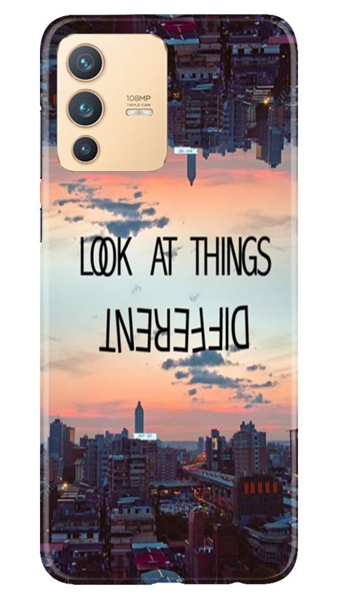 Look at things different Mobile Back Case for Vivo V23 Pro (Design - 99) Look at things different Case for Vivo V23 Pro