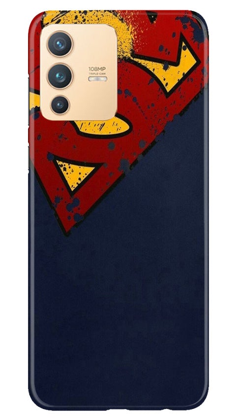 Superman Superhero Mobile Back Case for Vivo V23 5G (Design - 125) Superman Superhero Case for Vivo V23 5G (Design - 125)