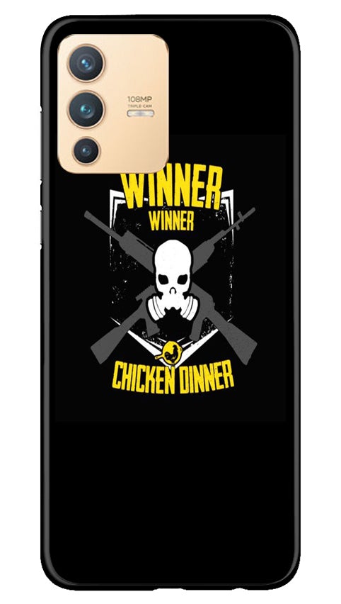 Winner Winner Chicken Dinner Mobile Back Case for Vivo V23 Pro (Design - 178) Winner Winner Chicken Dinner Case for Vivo V23 Pro (Design - 178)