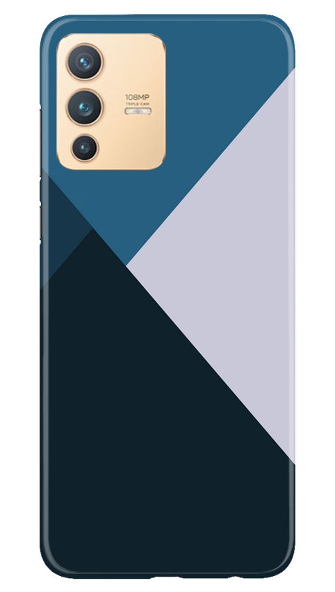 Blue Shades Mobile Back Case for Vivo V23 Pro (Design - 188) Blue Shades Case for Vivo V23 Pro (Design - 188)
