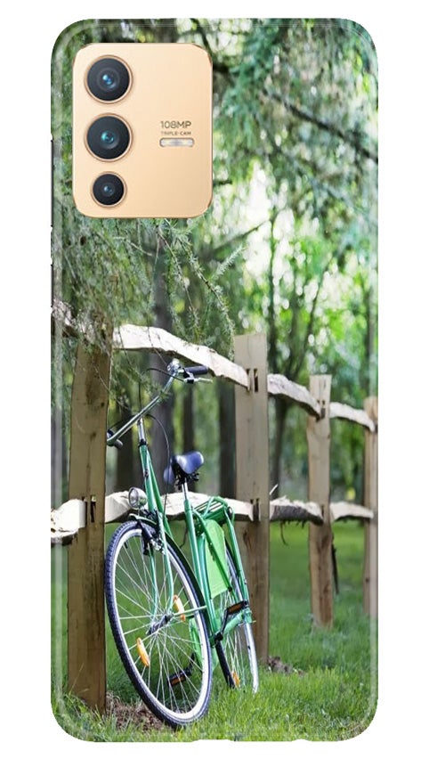 Bicycle Mobile Back Case for Vivo V23 Pro (Design - 208) Bicycle Case for Vivo V23 Pro (Design No. 208)
