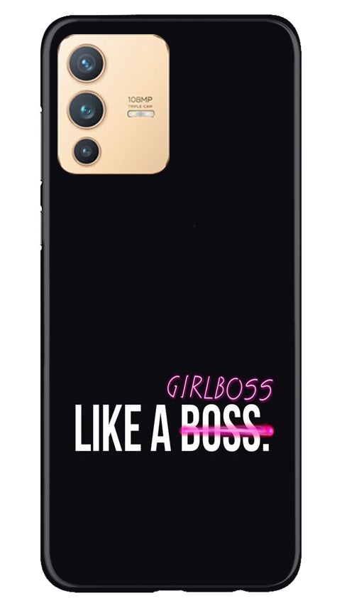 Like a Girl Boss Mobile Back Case for Vivo V23 Pro (Design - 265) Like a Girl Boss Case for Vivo V23 Pro (Design No. 265)