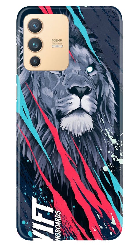 Lion Mobile Back Case for Vivo V23 5G (Design - 278) Lion Case for Vivo V23 5G (Design No. 278)