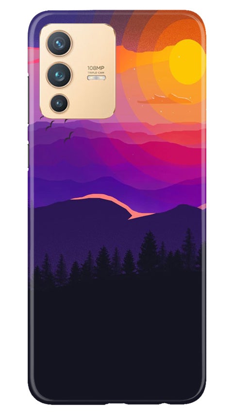 Sun Set Mobile Back Case for Vivo V23 5G (Design - 279) Sun Set Case for Vivo V23 5G (Design No. 279)