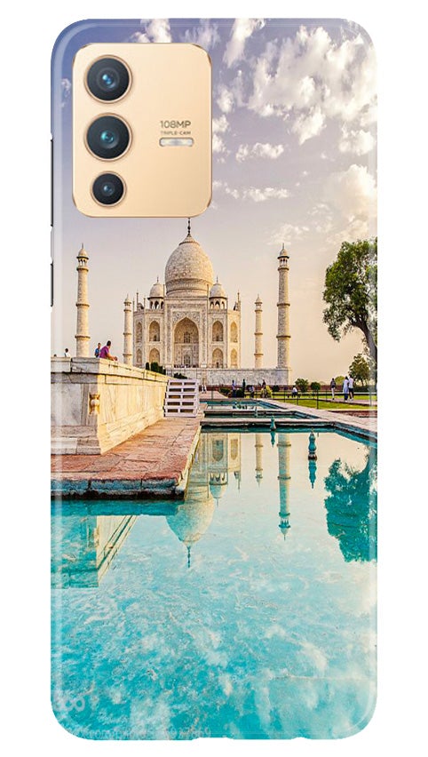 Taj Mahal Mobile Back Case for Vivo V23 5G (Design - 297) Taj Mahal Case for Vivo V23 5G (Design No. 297)