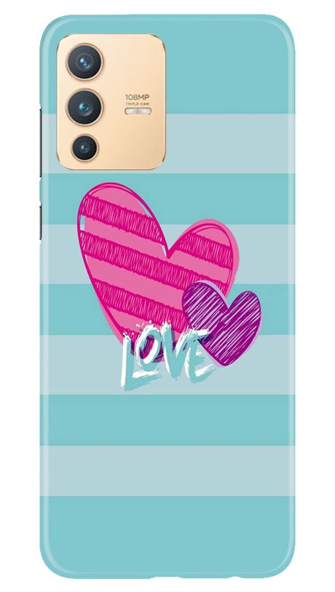 Love Mobile Back Case for Vivo V23 5G (Design - 299) Love Case for Vivo V23 5G (Design No. 299)